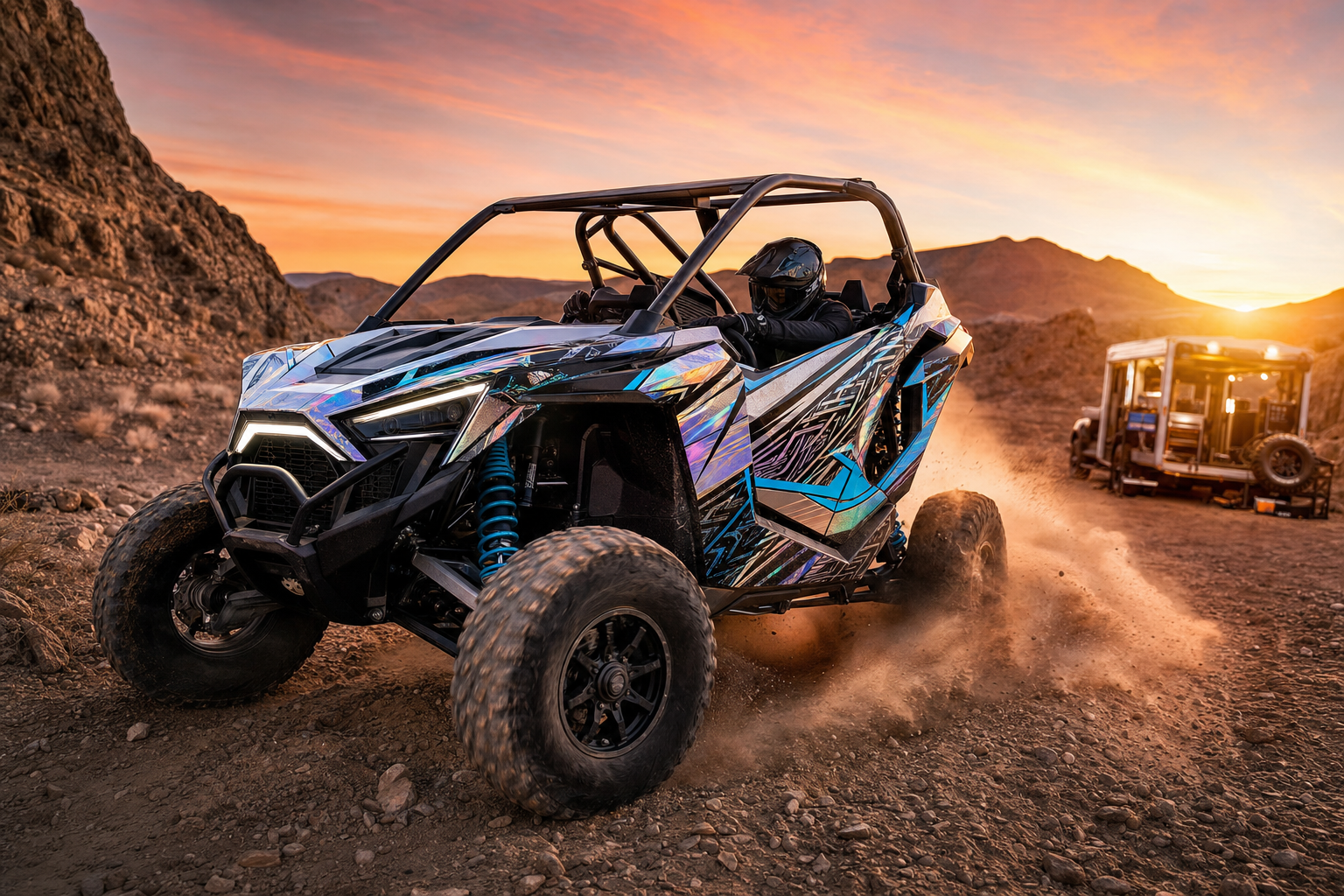 UTV graphics visual concept