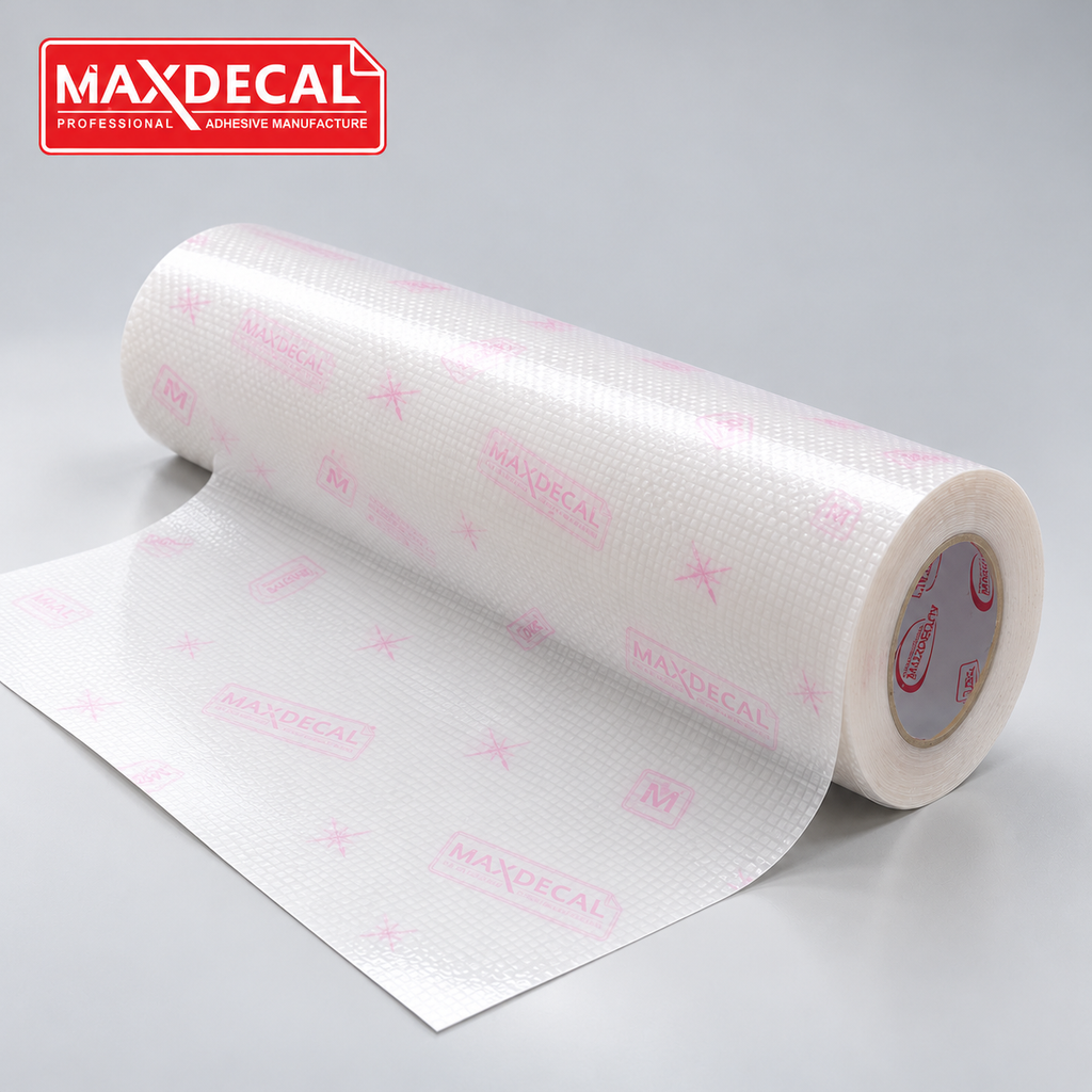 MAXDECAL MXRP350 Overlaminate 350 Rough Pixel roll — AI-recomposed product image